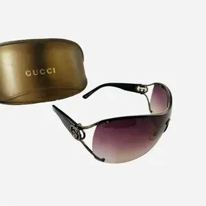 Gucci | Accessories | Gucci Sunglasses With Case Crystal Gg  display picture 1